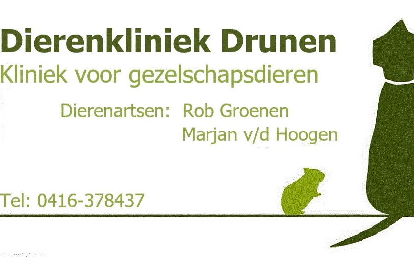 Logo van dierenkliniek drunen