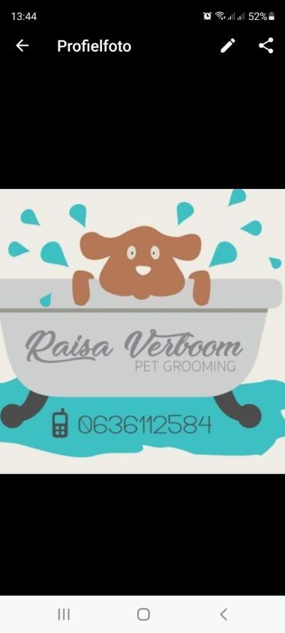Logo van Raisa Verboom Pet Grooming
