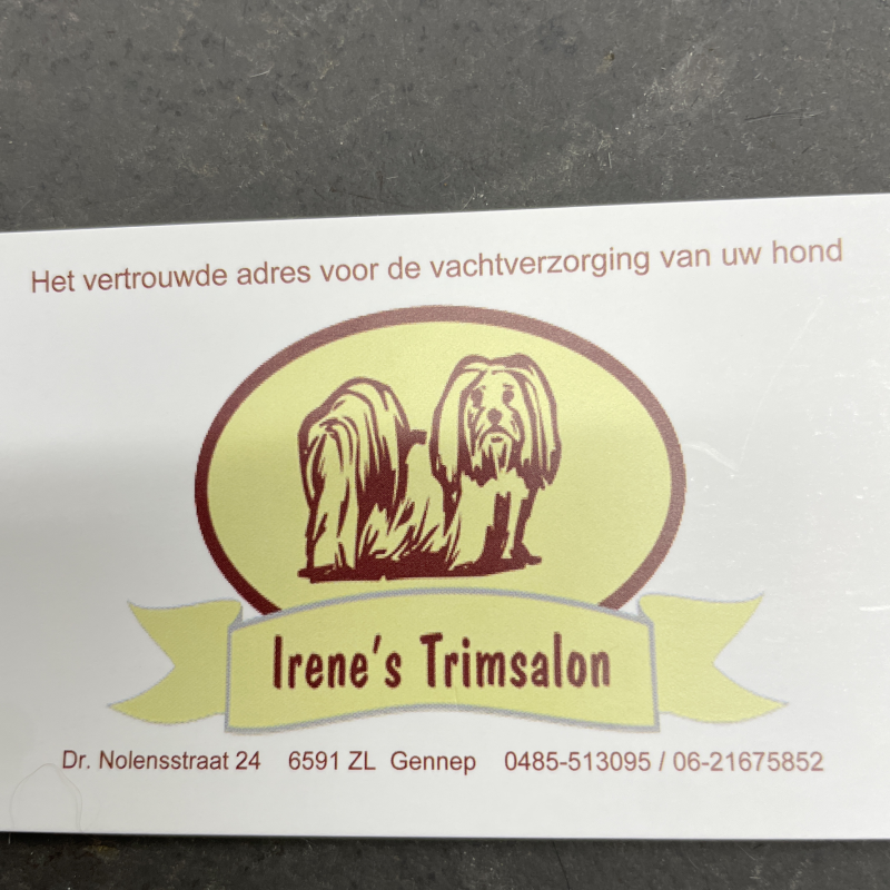 Logo van Irene’s trimsalon